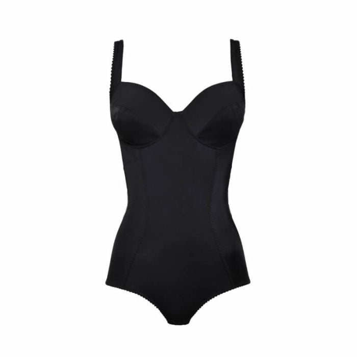 Body contenitivo in microfibra stretch e cotone (confezione un pezzo) articolo 968 - Sièlei